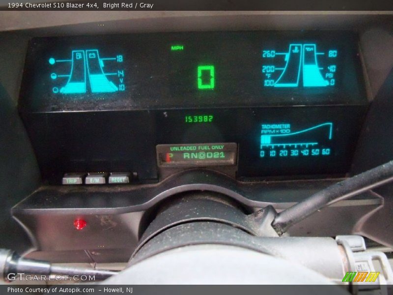  1994 S10 Blazer 4x4 Blazer 4x4 Gauges
