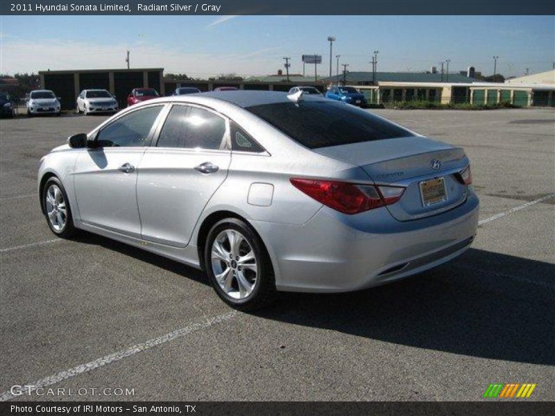 Radiant Silver / Gray 2011 Hyundai Sonata Limited