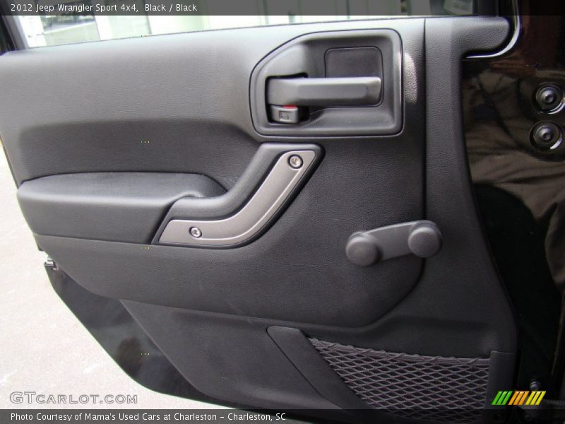 Black / Black 2012 Jeep Wrangler Sport 4x4