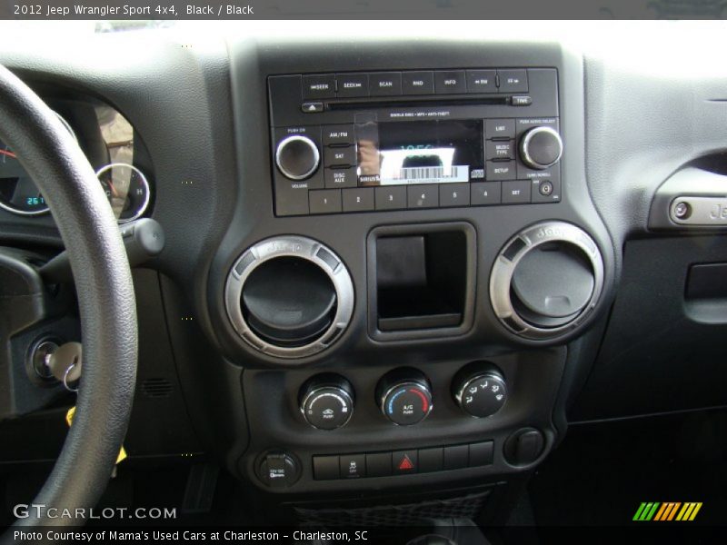 Black / Black 2012 Jeep Wrangler Sport 4x4