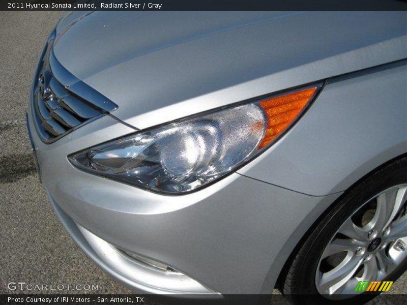 Radiant Silver / Gray 2011 Hyundai Sonata Limited