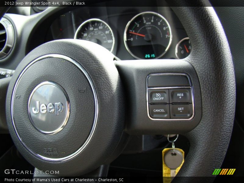Black / Black 2012 Jeep Wrangler Sport 4x4