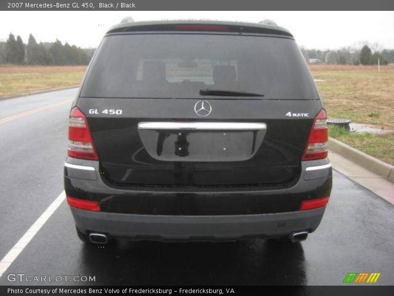 Black / Black 2007 Mercedes-Benz GL 450