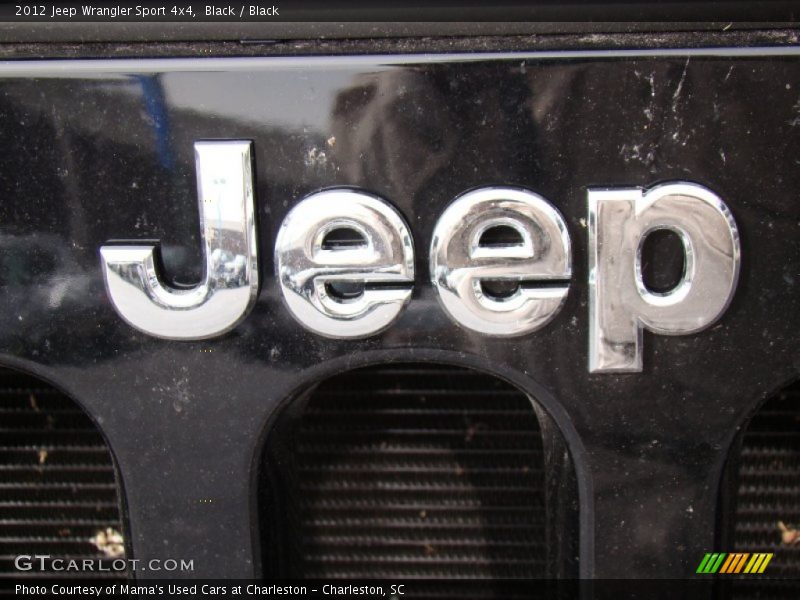 Black / Black 2012 Jeep Wrangler Sport 4x4