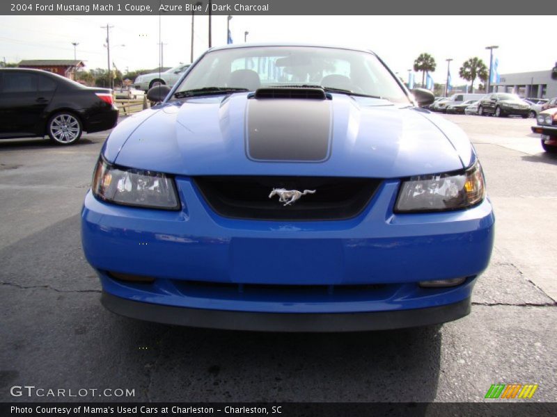 Azure Blue / Dark Charcoal 2004 Ford Mustang Mach 1 Coupe