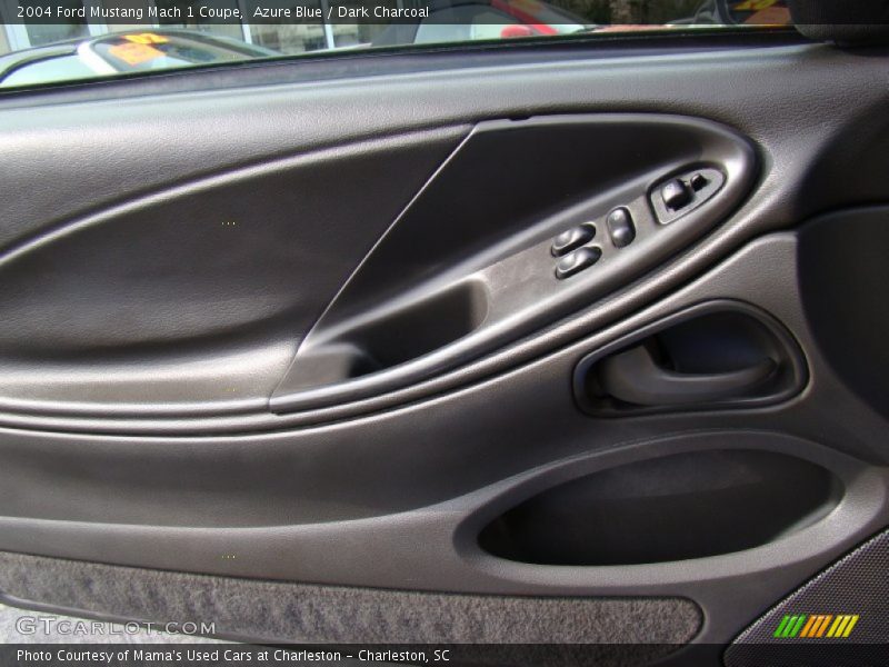 Azure Blue / Dark Charcoal 2004 Ford Mustang Mach 1 Coupe