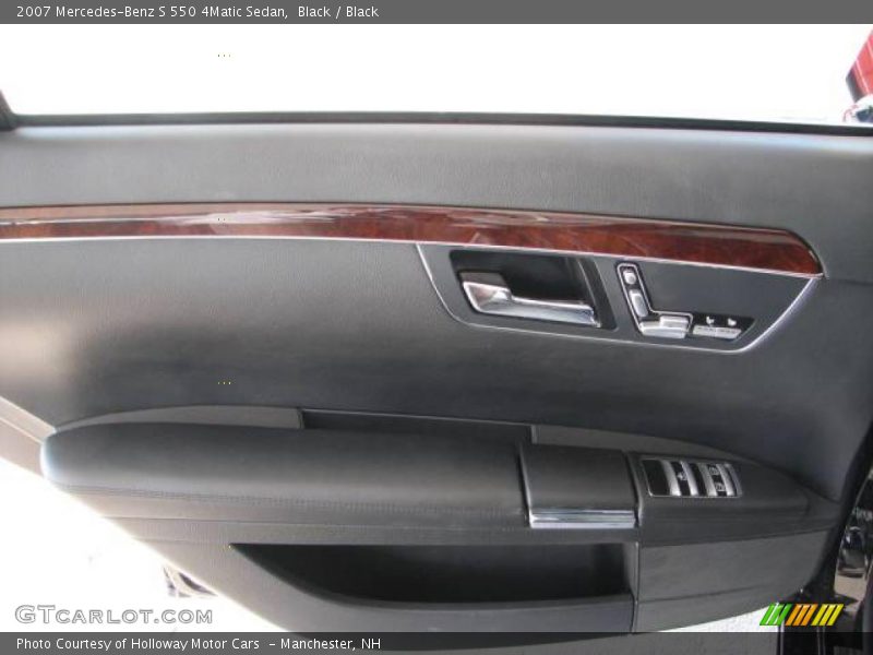 Black / Black 2007 Mercedes-Benz S 550 4Matic Sedan