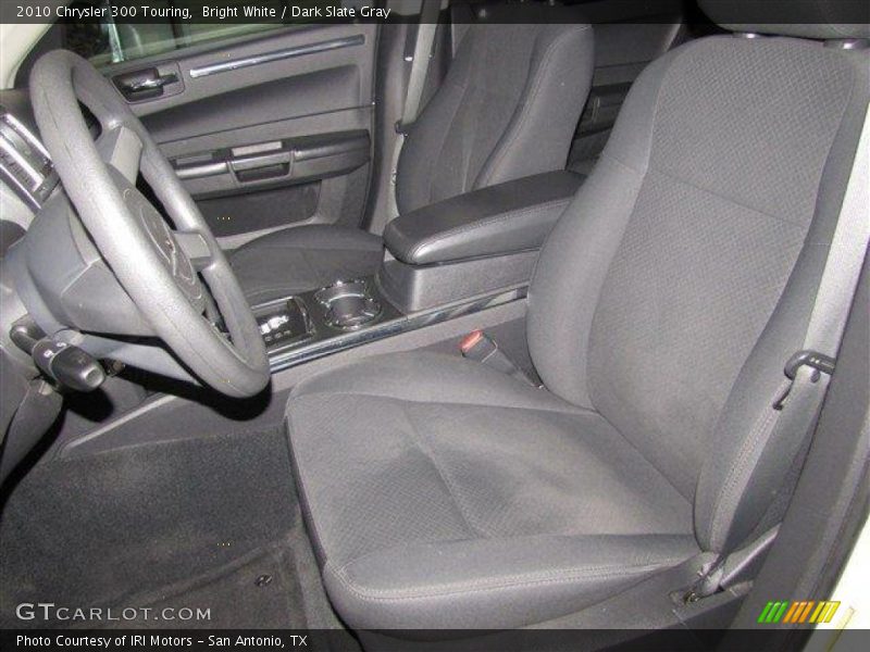 Bright White / Dark Slate Gray 2010 Chrysler 300 Touring