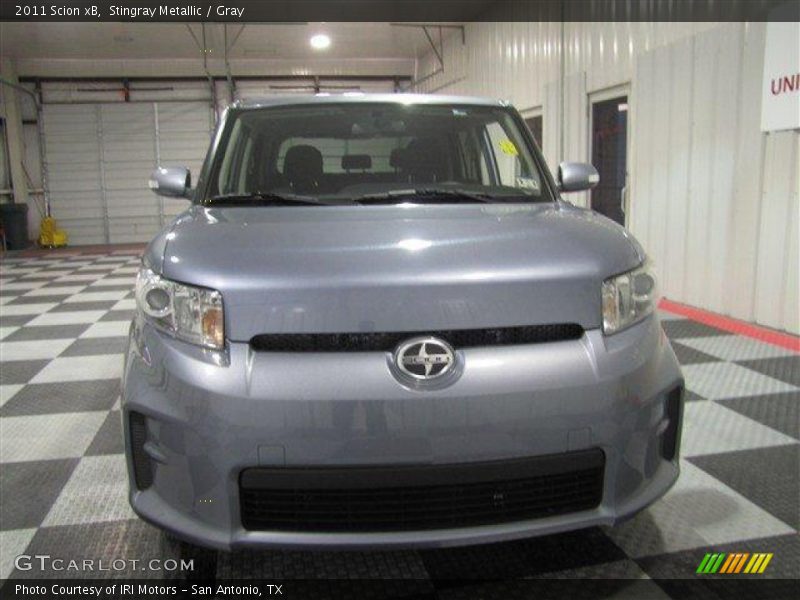 Stingray Metallic / Gray 2011 Scion xB