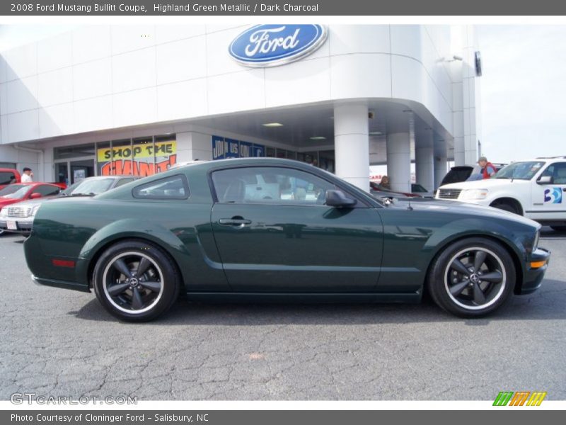 2008 Mustang Bullitt Coupe Highland Green Metallic