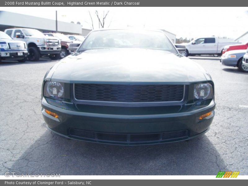 Highland Green Metallic / Dark Charcoal 2008 Ford Mustang Bullitt Coupe
