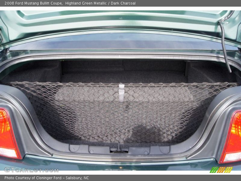  2008 Mustang Bullitt Coupe Trunk