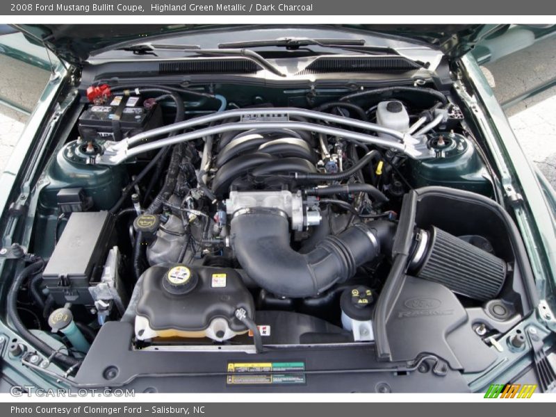 Highland Green Metallic / Dark Charcoal 2008 Ford Mustang Bullitt Coupe