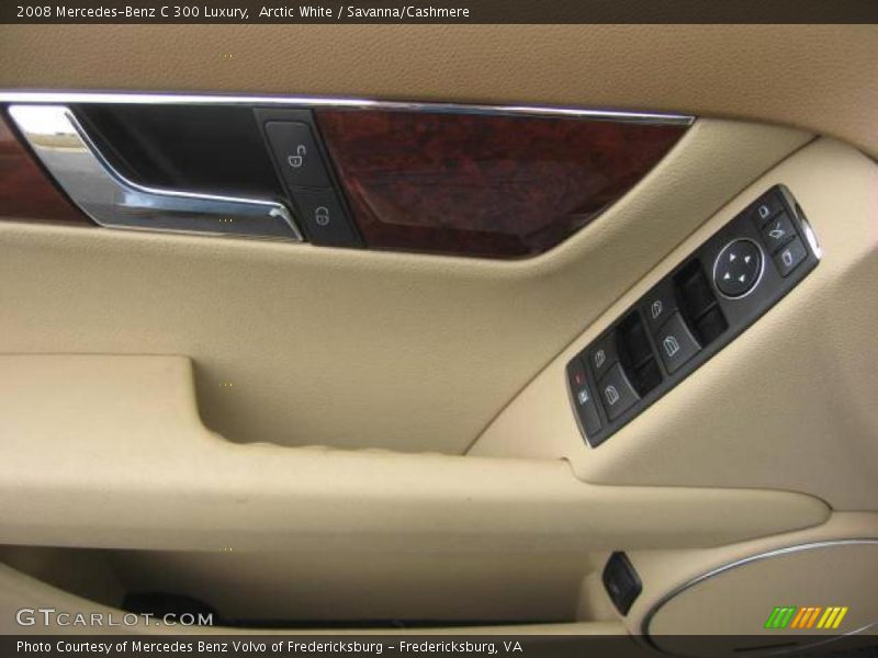 Arctic White / Savanna/Cashmere 2008 Mercedes-Benz C 300 Luxury