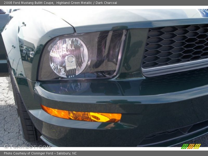 Highland Green Metallic / Dark Charcoal 2008 Ford Mustang Bullitt Coupe