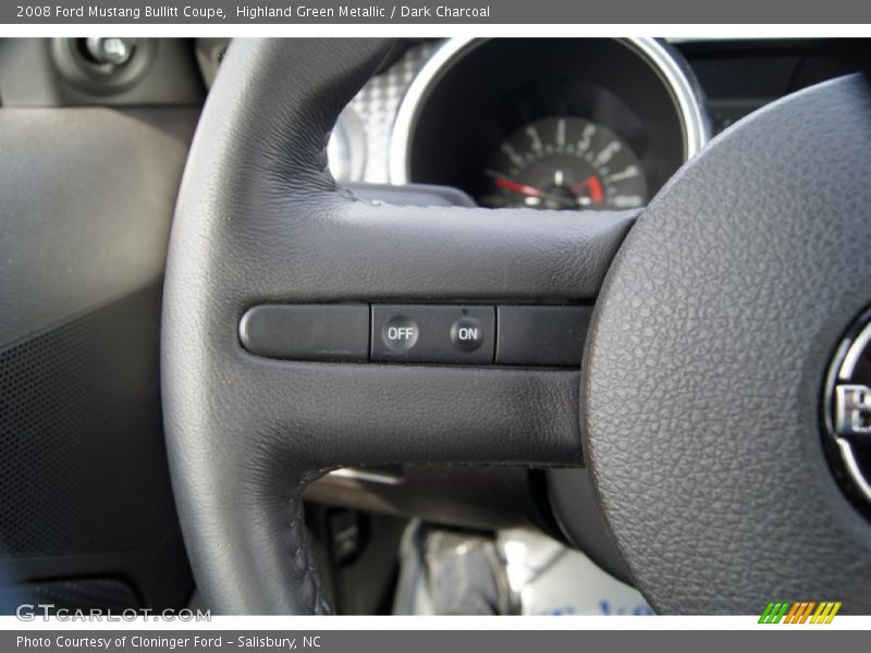 Controls of 2008 Mustang Bullitt Coupe