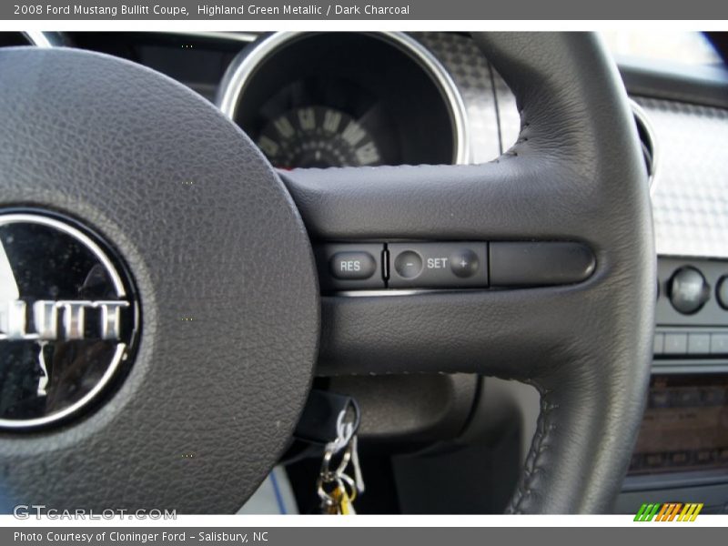 Controls of 2008 Mustang Bullitt Coupe