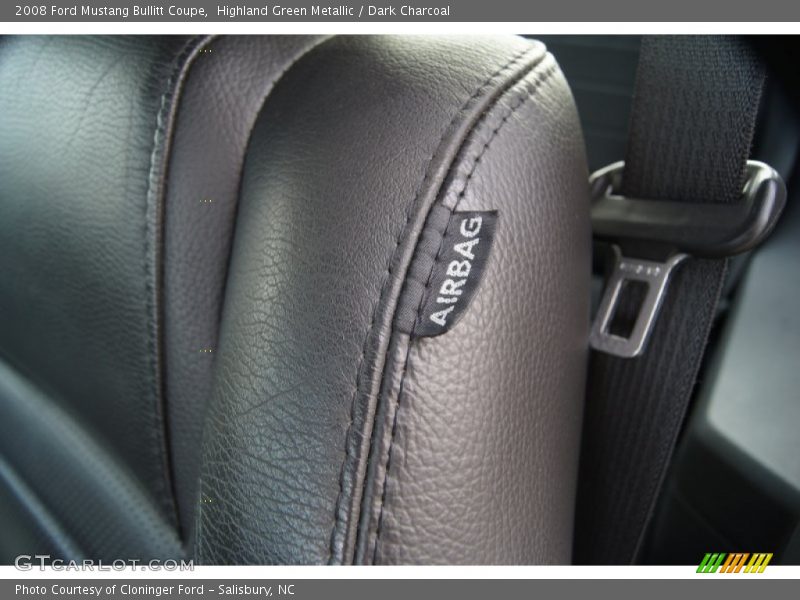 Highland Green Metallic / Dark Charcoal 2008 Ford Mustang Bullitt Coupe