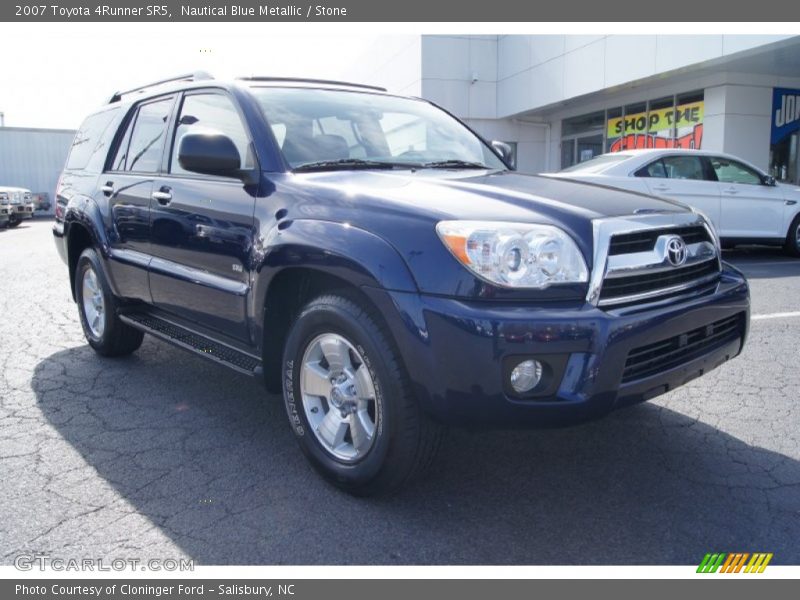 Nautical Blue Metallic / Stone 2007 Toyota 4Runner SR5