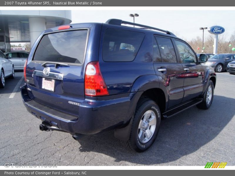 Nautical Blue Metallic / Stone 2007 Toyota 4Runner SR5