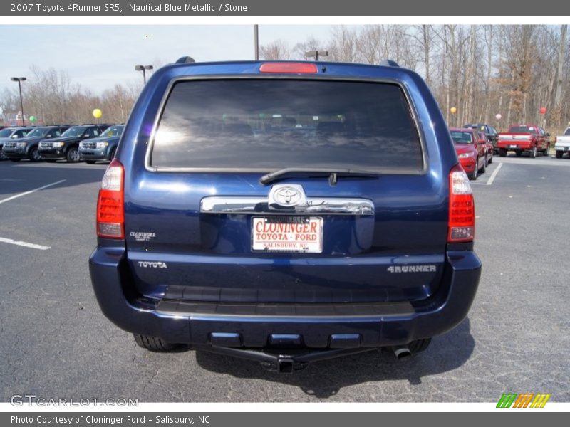 Nautical Blue Metallic / Stone 2007 Toyota 4Runner SR5