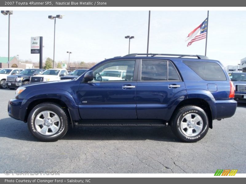 Nautical Blue Metallic / Stone 2007 Toyota 4Runner SR5