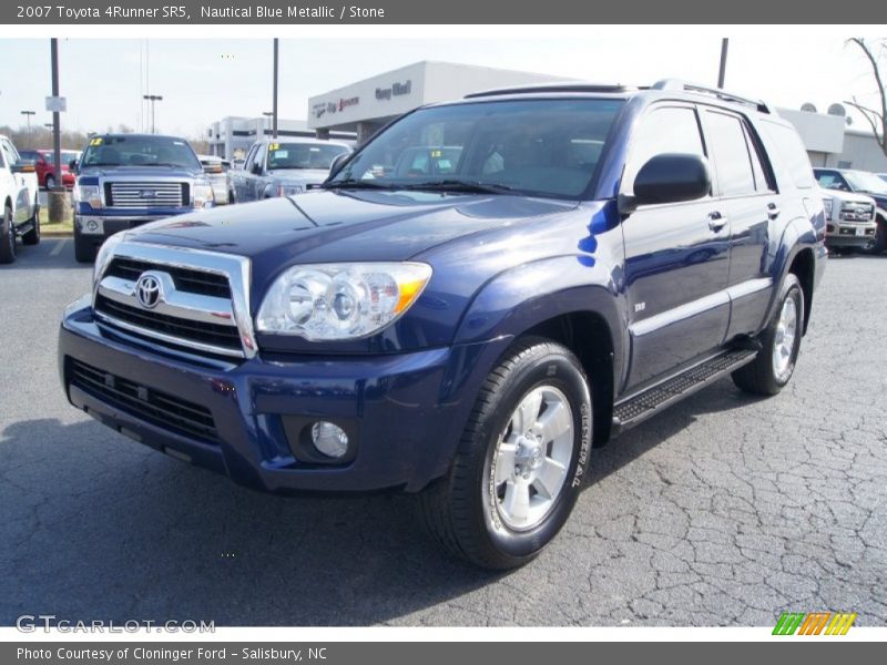 Nautical Blue Metallic / Stone 2007 Toyota 4Runner SR5