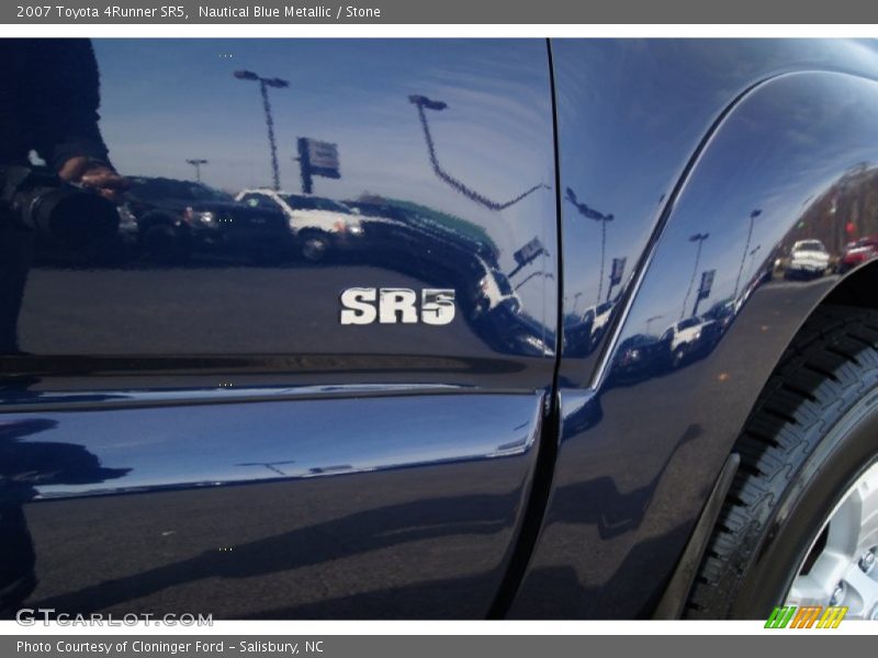 Nautical Blue Metallic / Stone 2007 Toyota 4Runner SR5