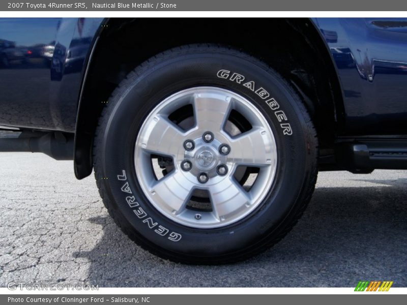 Nautical Blue Metallic / Stone 2007 Toyota 4Runner SR5