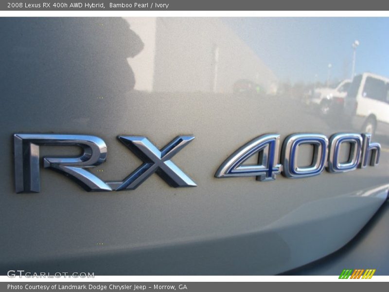 Bamboo Pearl / Ivory 2008 Lexus RX 400h AWD Hybrid