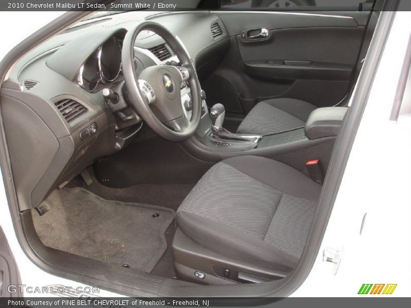 Summit White / Ebony 2010 Chevrolet Malibu LT Sedan