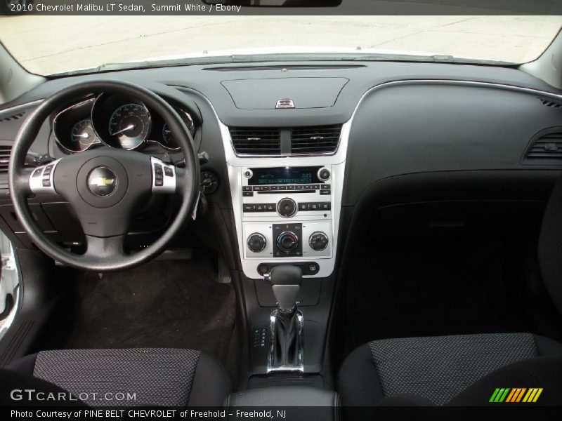 Summit White / Ebony 2010 Chevrolet Malibu LT Sedan