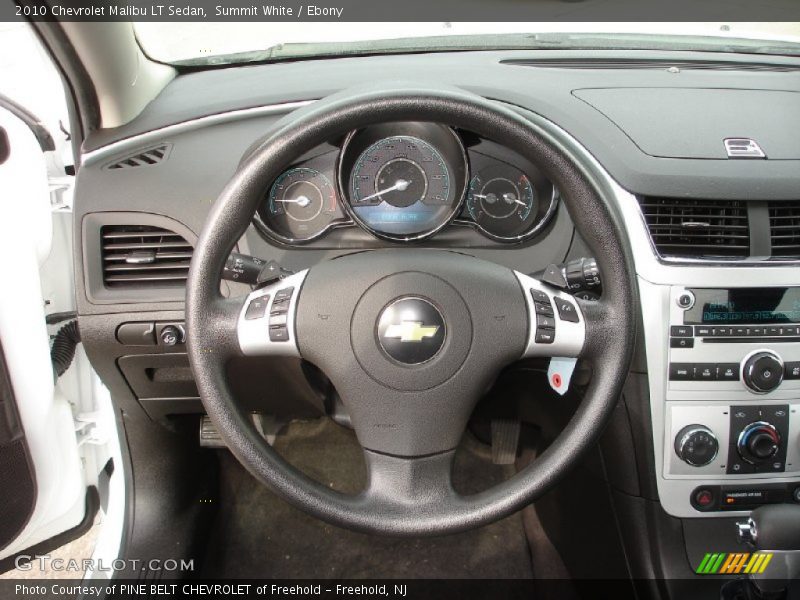 Summit White / Ebony 2010 Chevrolet Malibu LT Sedan