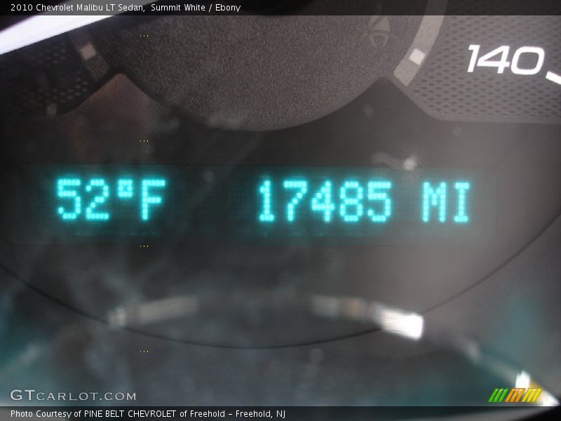 Summit White / Ebony 2010 Chevrolet Malibu LT Sedan