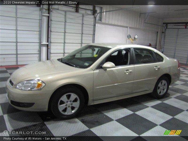 Gold Mist Metallic / Ebony 2010 Chevrolet Impala LT