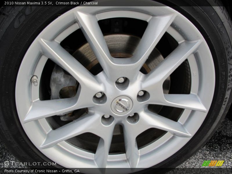 Crimson Black / Charcoal 2010 Nissan Maxima 3.5 SV