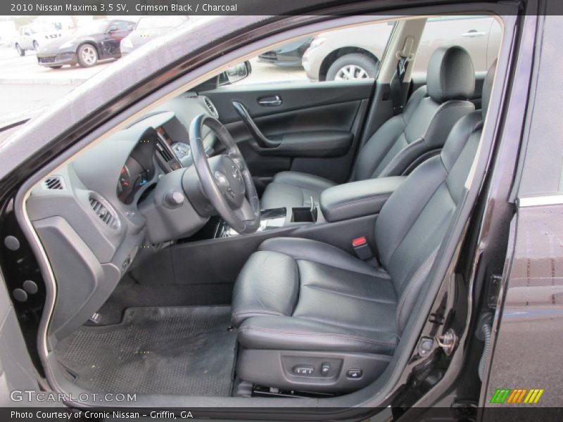  2010 Maxima 3.5 SV Charcoal Interior