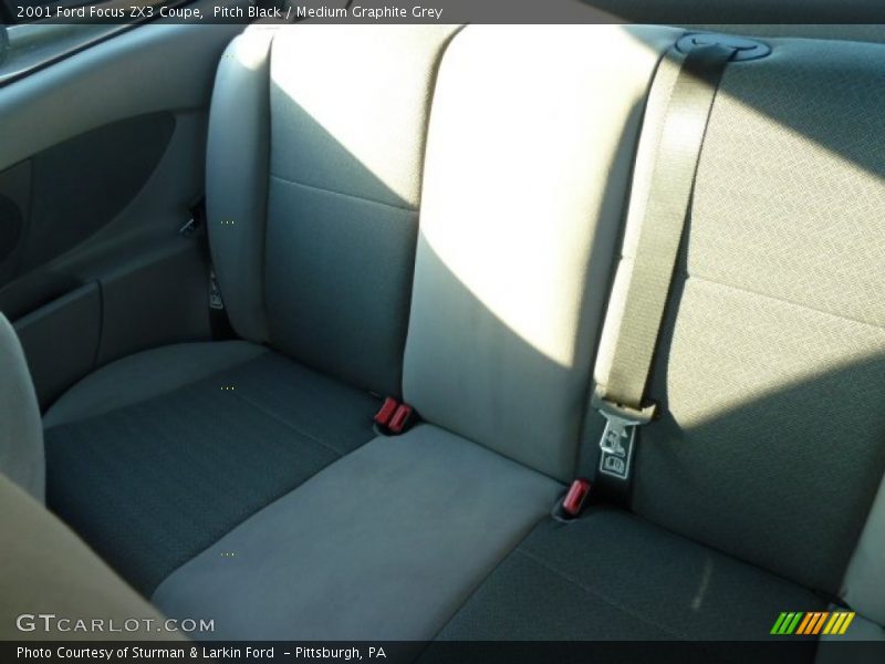 Pitch Black / Medium Graphite Grey 2001 Ford Focus ZX3 Coupe