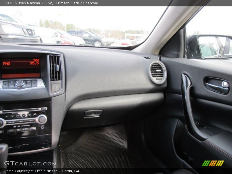 Crimson Black / Charcoal 2010 Nissan Maxima 3.5 SV