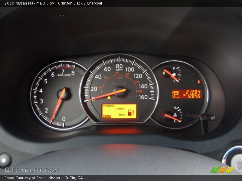  2010 Maxima 3.5 SV 3.5 SV Gauges
