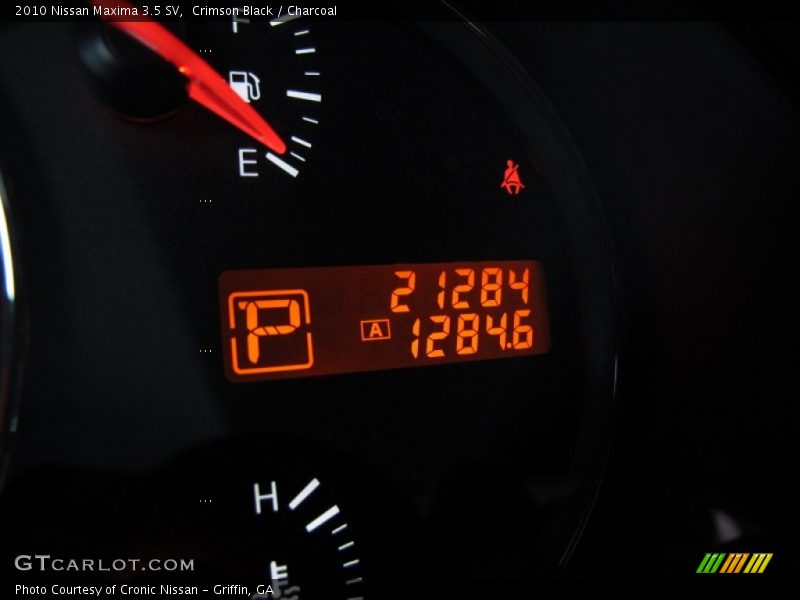 Crimson Black / Charcoal 2010 Nissan Maxima 3.5 SV