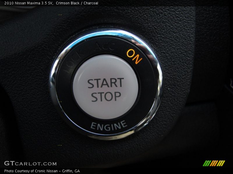 Crimson Black / Charcoal 2010 Nissan Maxima 3.5 SV