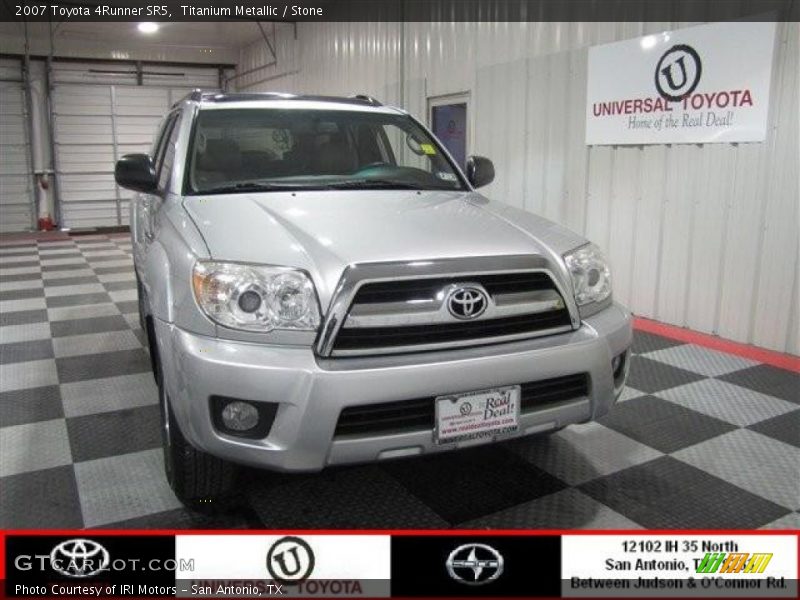 Titanium Metallic / Stone 2007 Toyota 4Runner SR5