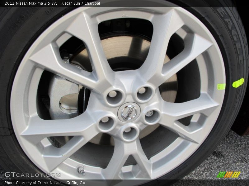 Tuscan Sun / Charcoal 2012 Nissan Maxima 3.5 SV
