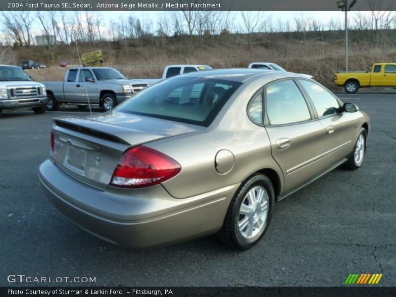 Arizona Beige Metallic / Medium Parchment 2004 Ford Taurus SEL Sedan