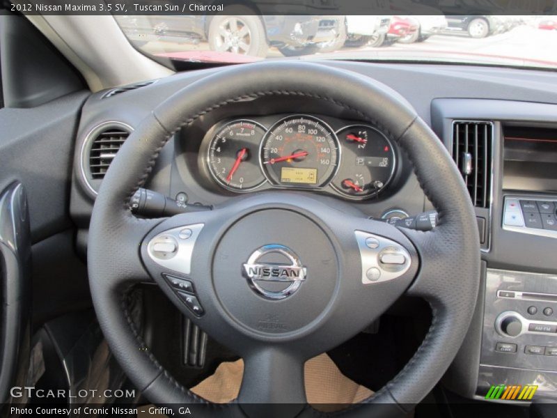 Tuscan Sun / Charcoal 2012 Nissan Maxima 3.5 SV
