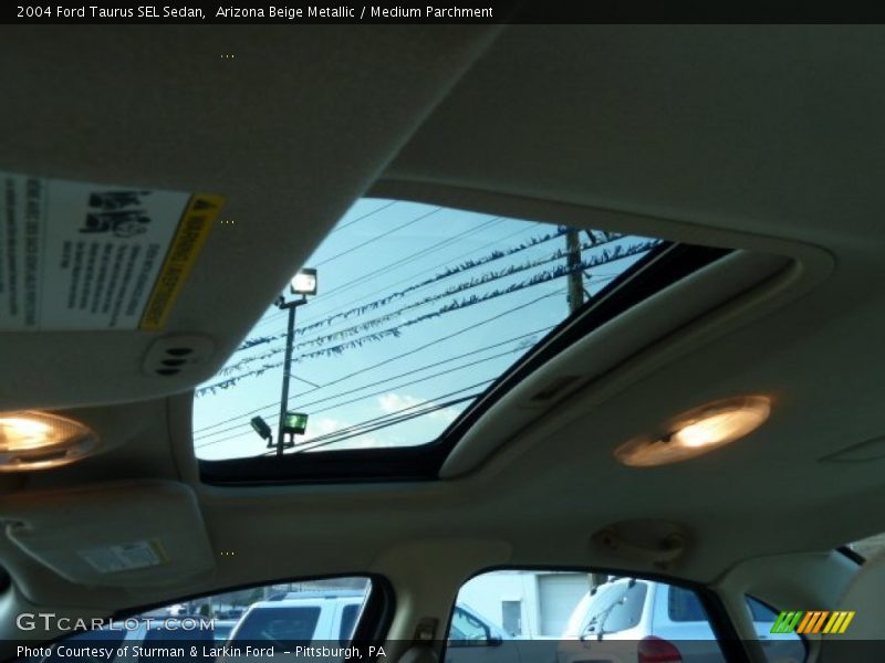 Arizona Beige Metallic / Medium Parchment 2004 Ford Taurus SEL Sedan