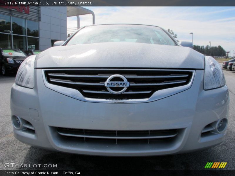 Brilliant Silver / Charcoal 2012 Nissan Altima 2.5 S