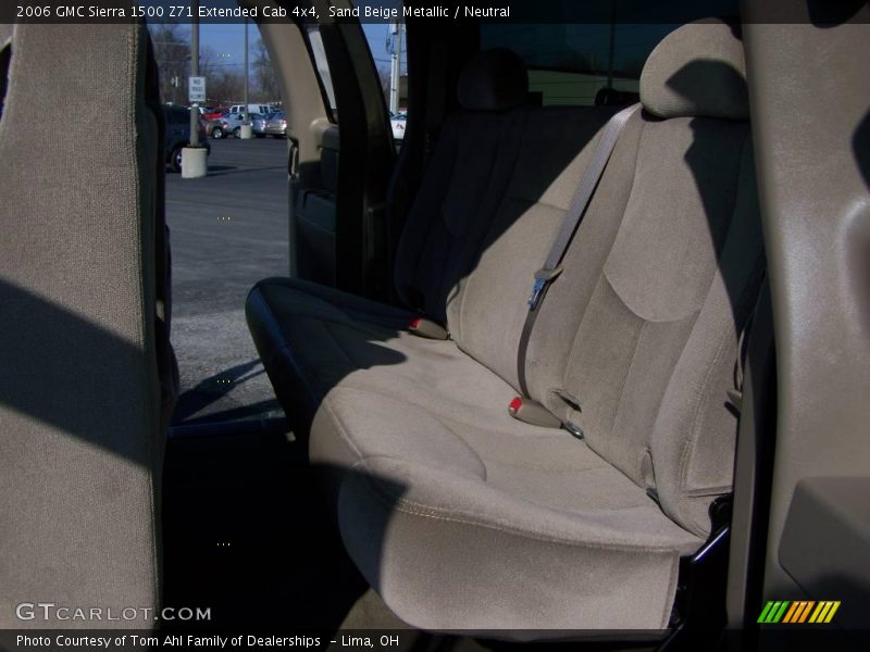 Sand Beige Metallic / Neutral 2006 GMC Sierra 1500 Z71 Extended Cab 4x4