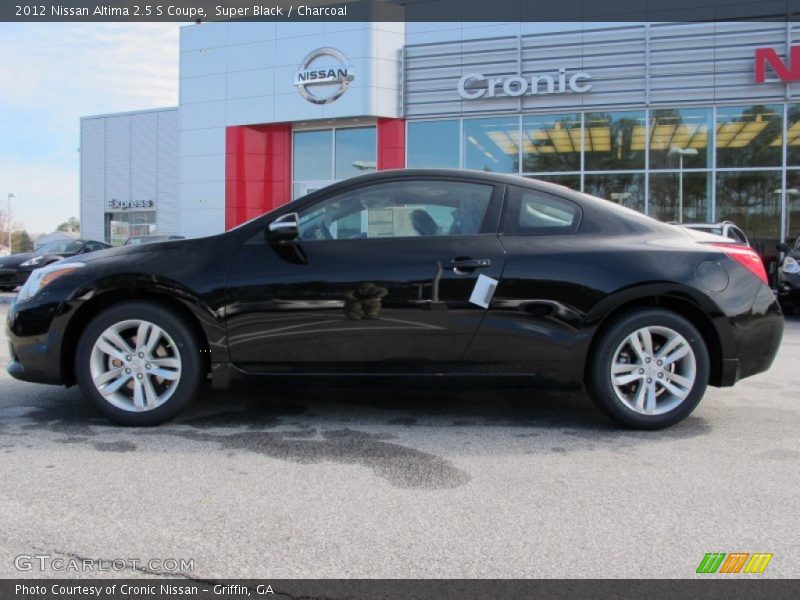 Super Black / Charcoal 2012 Nissan Altima 2.5 S Coupe